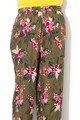 Vero Moda Pantaloni cu croiala ampla si model floral Havana Femei