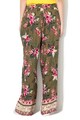 Vero Moda Pantaloni cu croiala ampla si model floral Havana Femei