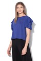 United Colors of Benetton Tricou crop din amestec de modal Femei