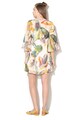 Sisley Rochie mini cu model floral si aspect transparent Femei