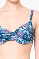 United Colors of Benetton Underwear Bali virágmintás párnázás nélküli fürdőruha felső női