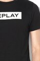 Replay Tricou cu imprimeu logo 3 Barbati