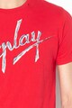 Replay Tricou cu imprimeu logo 2 Barbati