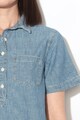 GAP Рокля тип риза от деним с апликация на гърдите Жени