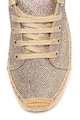 Replay Pantofi sport tip espadrile cu aspect stralucitor Winn Femei