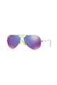 Ray-Ban Ochelari de soare aviator cu lentile tip oglinda Barbati