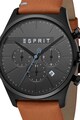 Esprit Часовник с кожена каишка и хронограф Мъже