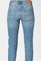 Pepe Jeans London Blugi mom fit cu croiala conica Violet Archive Femei