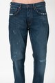 Pepe Jeans London Blugi relaxed fit cu aspect deteriorat Callen Barbati