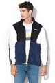 Pepe Jeans London Jacheta cu gluga, fermoar si model colorblock Kai Barbati