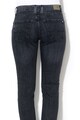 Pepe Jeans London Blugi slim fit cu terminatii franjurate Victoria Femei