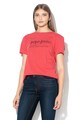 Pepe Jeans London Tricou cu imprimeu logo Michelle Femei