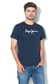 Pepe Jeans London Eggo logómintás pamutpóló férfi