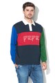 Pepe Jeans London Bluza cu logo brodat Plakem Barbati