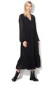 Pepe Jeans London Rochie maxi cu terminatie cu volane Bianca Femei