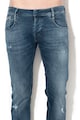 GUESS JEANS Vermont slim fit farmernadrág szaggatott hatással férfi