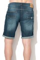 GUESS JEANS Bermude din denim cu aspect decolorat Barbati