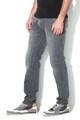 GUESS JEANS Vicente slim fit leflé szűkülő farmernadrág alacsony derékrésszel férfi