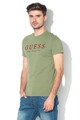 GUESS JEANS Tricou super slim cu imprimeu logo texturat Barbati