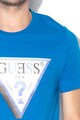 GUESS JEANS Szűk fazonú logómintás póló 010 férfi