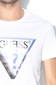 GUESS JEANS Tricou slim fit cu imprimeu logo 010 Barbati