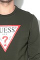 GUESS JEANS Bluza sport slim fit cu imprimeu logo Barbati