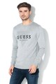 GUESS JEANS Pulover tricotat fin, din amestec de lana Barbati