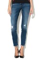 GUESS JEANS Bluza ultra skinny cu detalii deteriorate Femei