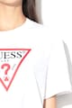 GUESS JEANS Tricou din bumbac organic cu imprimeu logo 05 Femei