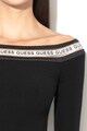 GUESS JEANS Rochie cu decolteu pe umeri si maneci 3/4 Femei