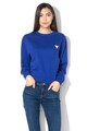 GUESS JEANS Bluza sport cu imprimeu logo discret si captuseala din material fleece Femei