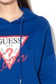 GUESS JEANS Къс суитшърт с декоративни камъни Жени