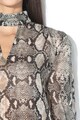 GUESS BY MARCIANO Копринена блуза с екзотична шарка Жени