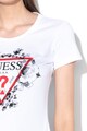 GUESS JEANS Logómintás póló 013 női