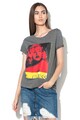 GUESS JEANS Tricou din amestec de modal cu imprimeu grafic Femei