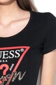 GUESS JEANS Tricou cu imprimeu logo 012 Femei