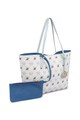 Beverly Hills Polo Club Geanta shopper de piele ecologica cu model logo Femei