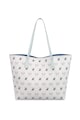 Beverly Hills Polo Club Geanta shopper de piele ecologica cu model logo Femei