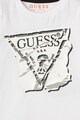 GUESS JEANS Logós mintájú póló 30 Fiú