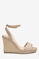 NEXT Sandale wedge tip espadrile Femei