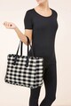 NEXT Kockás shopper fazonú táska levehető pánttal női