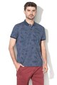 Esprit Tricou polo regular fit cu imprimeu tropical Barbati