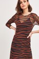 NEXT Rochie midi cu imprimeu zebra Femei