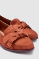 NEXT Pantofi loafer de piele intoarsa, cu funda Femei