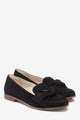 NEXT Pantofi loafer de piele intoarsa, cu funda Femei