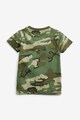 NEXT Tricou cu model camuflaj si text Baieti