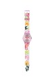 Swatch Часовник с каишка с флорална щампа Жени