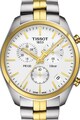 Tissot Часовник с кожена каишка и хронограф Мъже