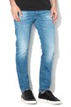 G-Star RAW Blugi slim fit cu aplicatie de piele in talie Barbati