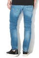 G-Star RAW Blugi slim fit cu aplicatie de piele in talie Barbati